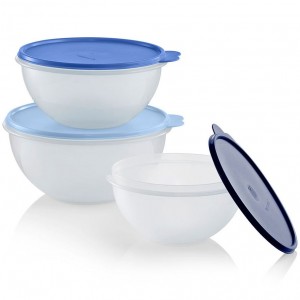 Baking Tupperware Wonderlier Bowl 3-pc. Set sIce Cube | 96538-CBST
