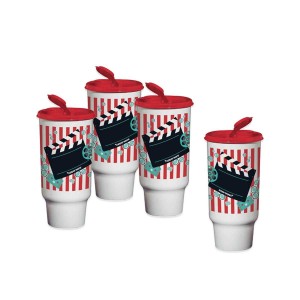 Drinkware Tupperware Movie Night Mega Tumblers | 60321-UWMT