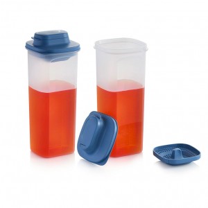 Drinkware Tupperware Slim Line Pitcher With Strainer Set Dragonfly | 61945-PLOA