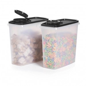 Dry Storage Tupperware Cereal Storers Black | 48931-GOMA