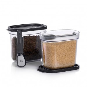 Dry Storage Tupperware Dry Storage Containers Black | 91506-ZESA