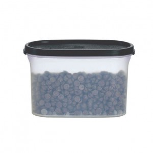 Dry Storage Tupperware Modular Mates Oval 2 Black | 20678-MIOX