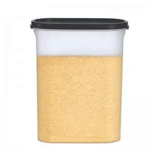 Dry Storage Tupperware Modular Mates Oval 4 Black | 62417-DYZQ