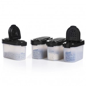 Dry Storage Tupperware Small Spice Shakers Black | 62134-CRIN