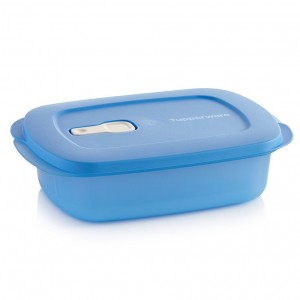 Lunch and Snacks Tupperware Crystalwave Plus 4-cup/1 L Rectangular Cobalt | 34578-CWJD