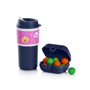 Lunch and Snacks Tupperware Halloween Beverage And Bites Set Navy | 65147-CONX