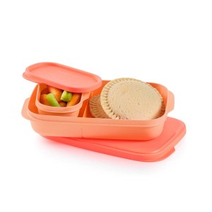 Lunch and Snacks Tupperware Slim Lunch Container Cosy Rosy | 83976-ATEH