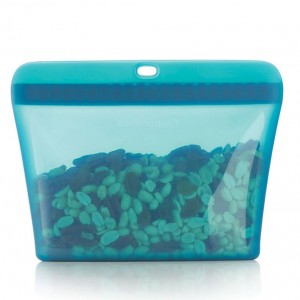 Lunch and Snacks Tupperware Ultimate Silicone Stand-up Bag Medium Green | 52403-OHJW