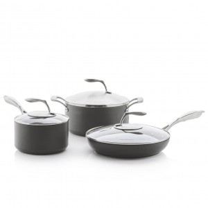 Oven and Stovetop Cooking Tupperware Chef Series Ii Cookware Essential Set | 69178-ORGJ