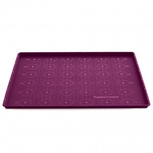 Oven and Stovetop Cooking Tupperware Silicone Baking Sheet With Rim Purple Cabbage | 71802-OTMI