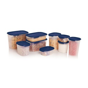 Refrigerator Storage Tupperware One Touch Fresh Get It All Set Nocturnal Sea | 78234-RHTJ