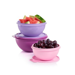 Refrigerator Storage Tupperware Wonderlier 3-pc Set Purple | 81936-JILT