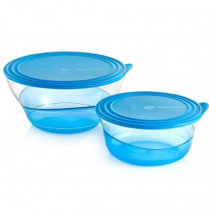 Serveware Tupperware Sheerly Elegant 2-pc. Set Azure | 98014-GPOM
