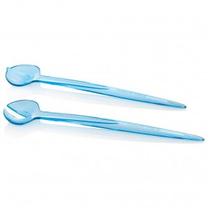 Serveware Tupperware Sheerly Elegant Serving Spoons Azure | 67935-GWTE