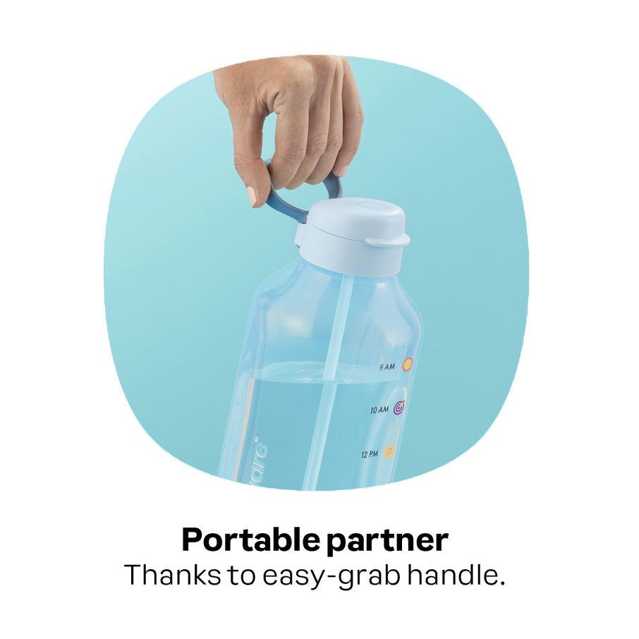 Bouteilles d'eau Tupperware Eco+ Aquavibe Bottle White | 20473-NJQI
