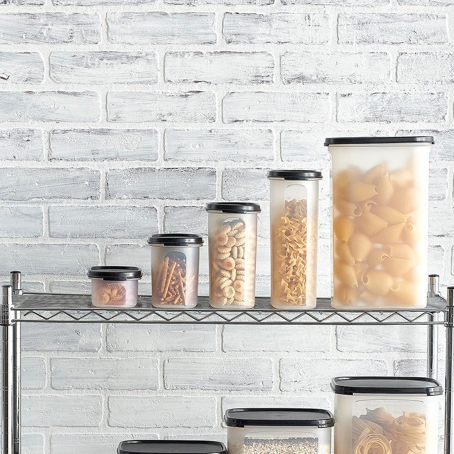 Dry Storage Tupperware Modular Mates Oval 5 Black | 64192-CQYH