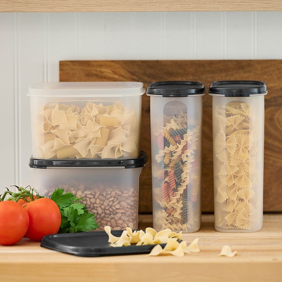 Dry Storage Tupperware Modular Mates Square 2 Black | 48279-OJTI
