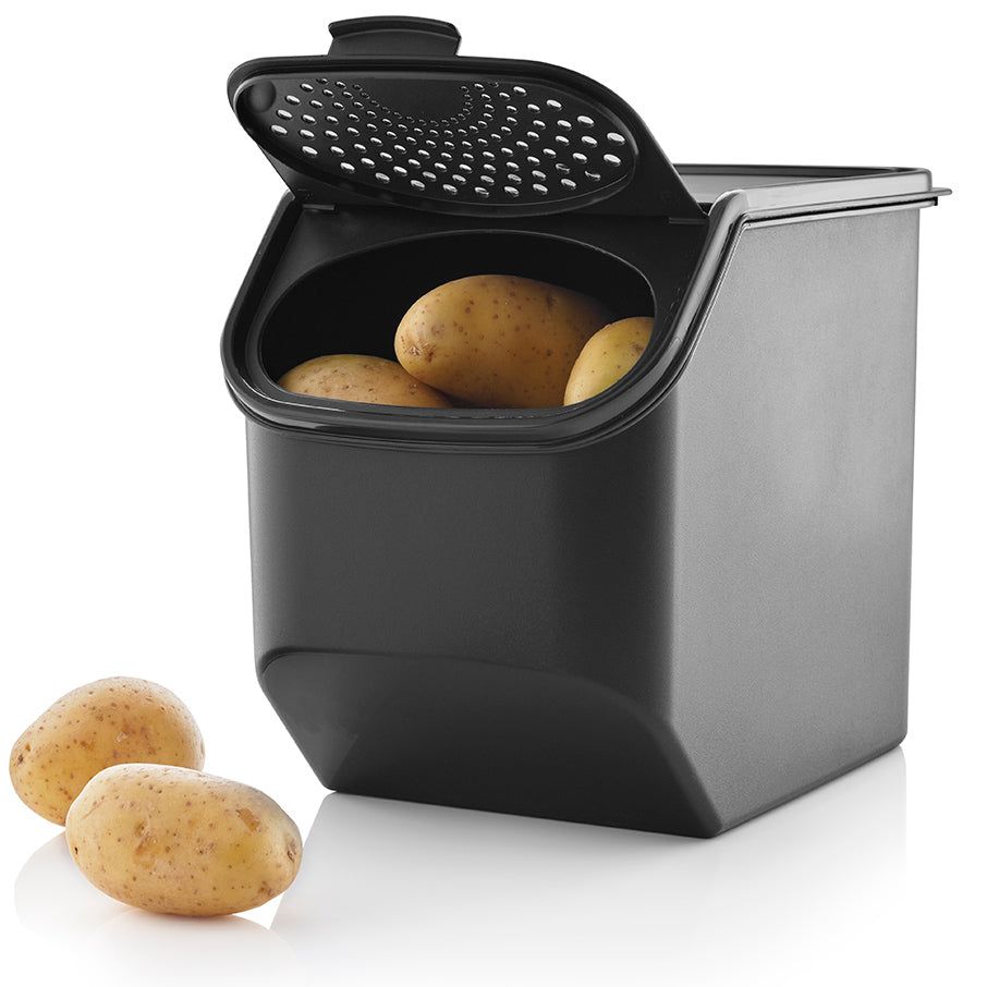 Dry Storage Tupperware Potato Smart Container Black | 31897-NOSW