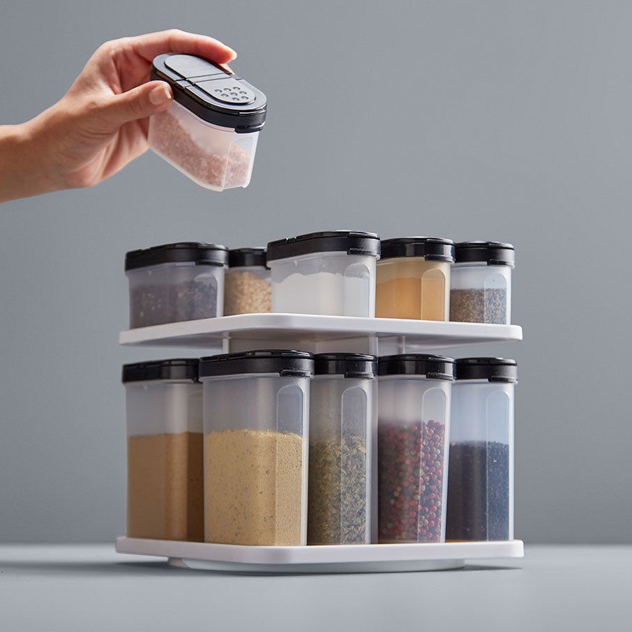 Dry Storage Tupperware Spice Carousel White | 98210-VHKS