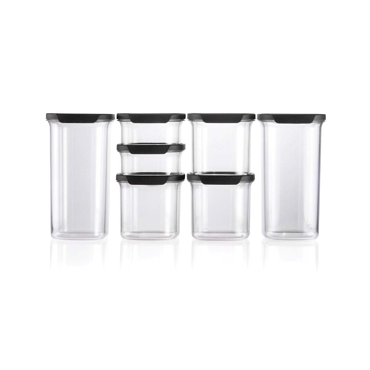 Dry Storage Tupperware Ultra Clear Oval 7-pc. Set Cosmos | 58429-QWLN
