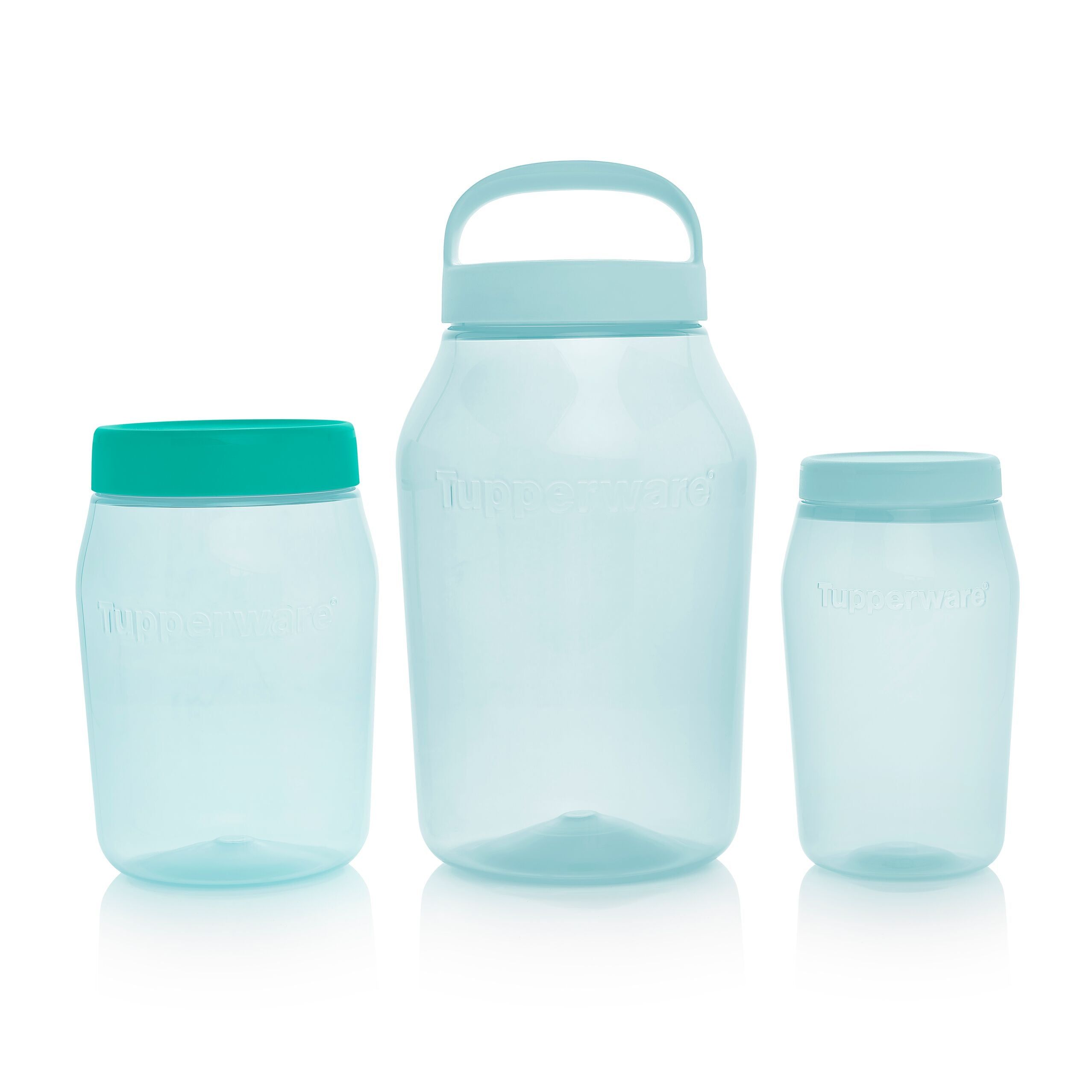 Dry Storage Tupperware Universal Jar 1.5-qt/1.5l With Simple Cover Turquoise | 90842-MNPA