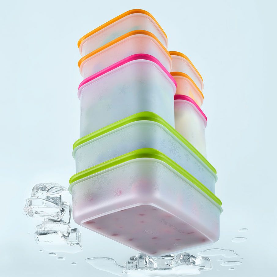 Freezer Storage Tupperware Freezer Mates Plus 8-pc. Starter Set Pink | 71583-DZVM
