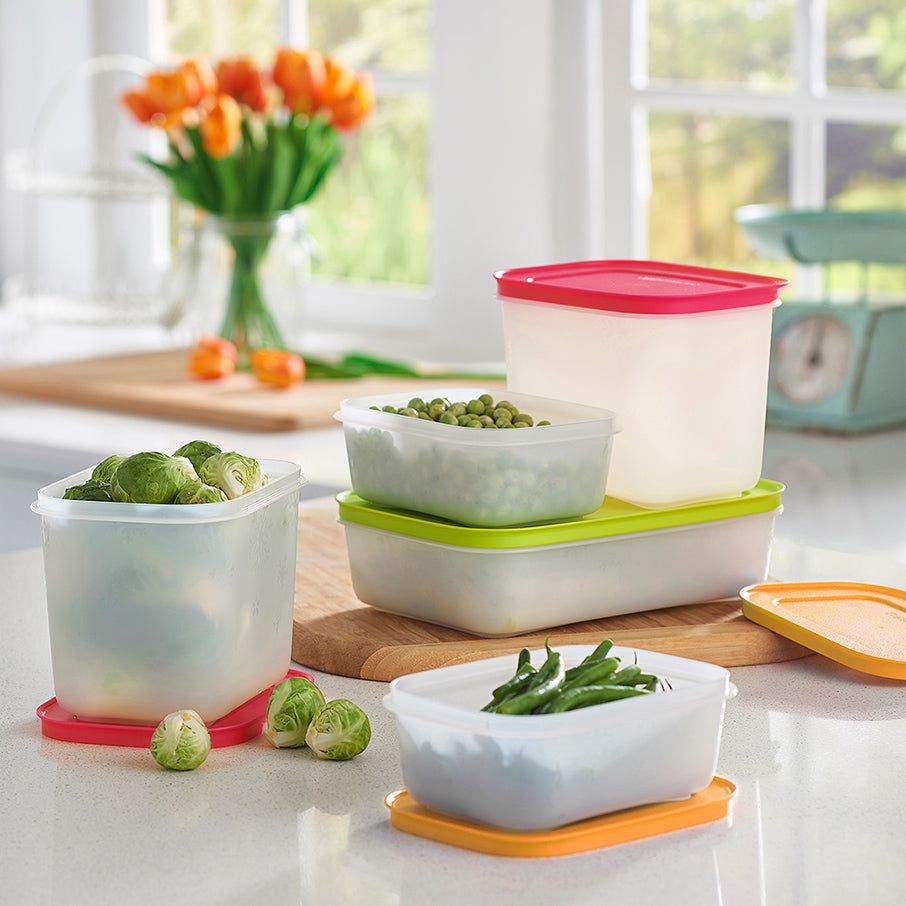 Freezer Storage Tupperware Freezer Mates Plus 8-pc. Starter Set Pink | 71583-DZVM
