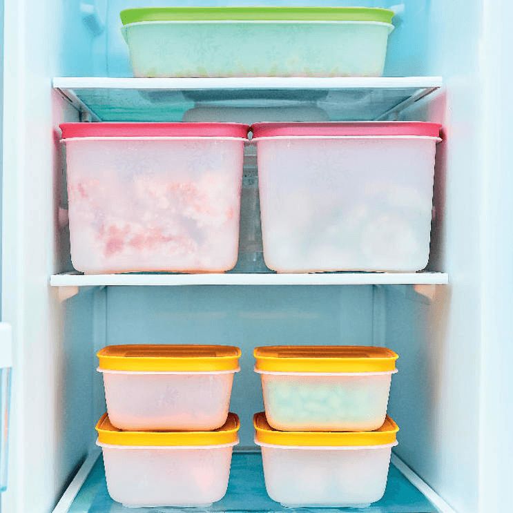 Freezer Storage Tupperware Freezer Mates Plus 8-pc. Starter Set Pink | 71583-DZVM