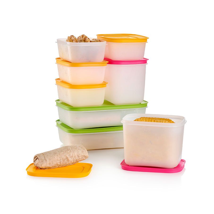 Freezer Storage Tupperware Freezer Mates Plus 8-pc. Starter Set Pink | 71583-DZVM