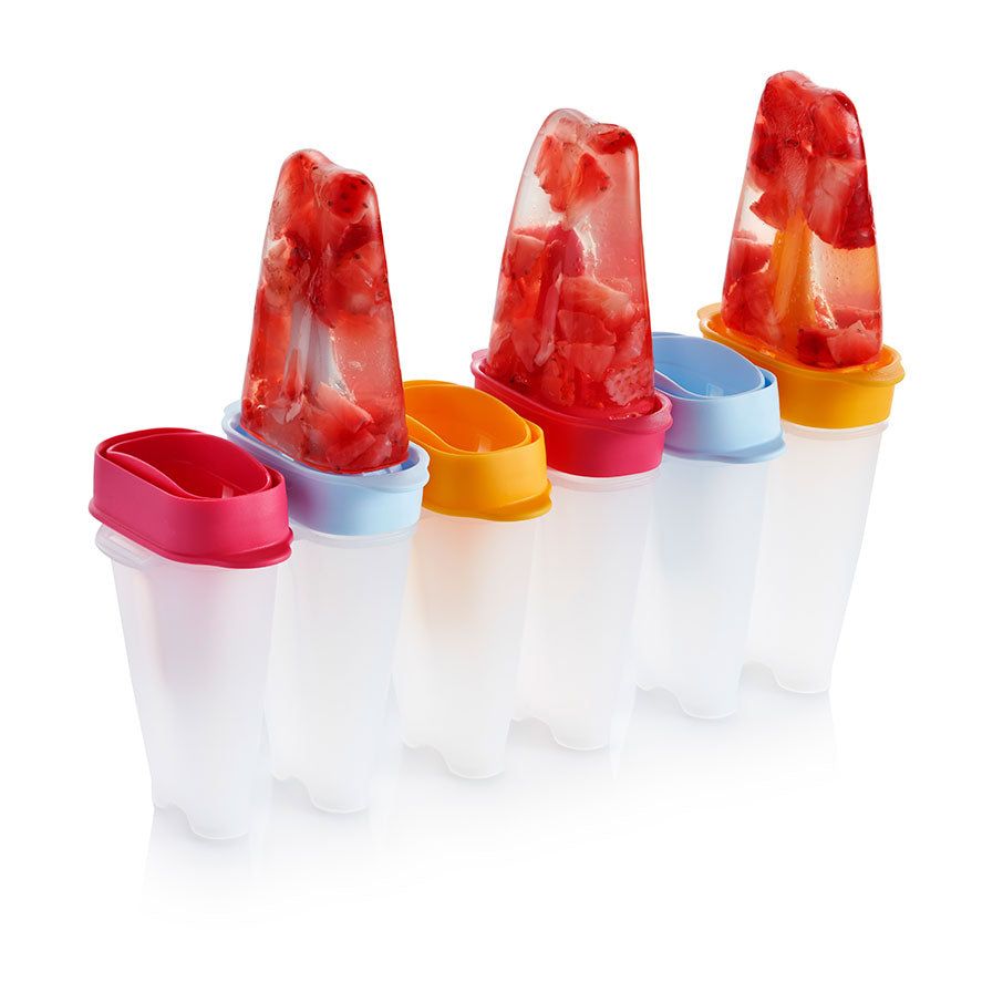 Freezer Storage Tupperware Lollitups Freezable Forms White | 75064-RVHL