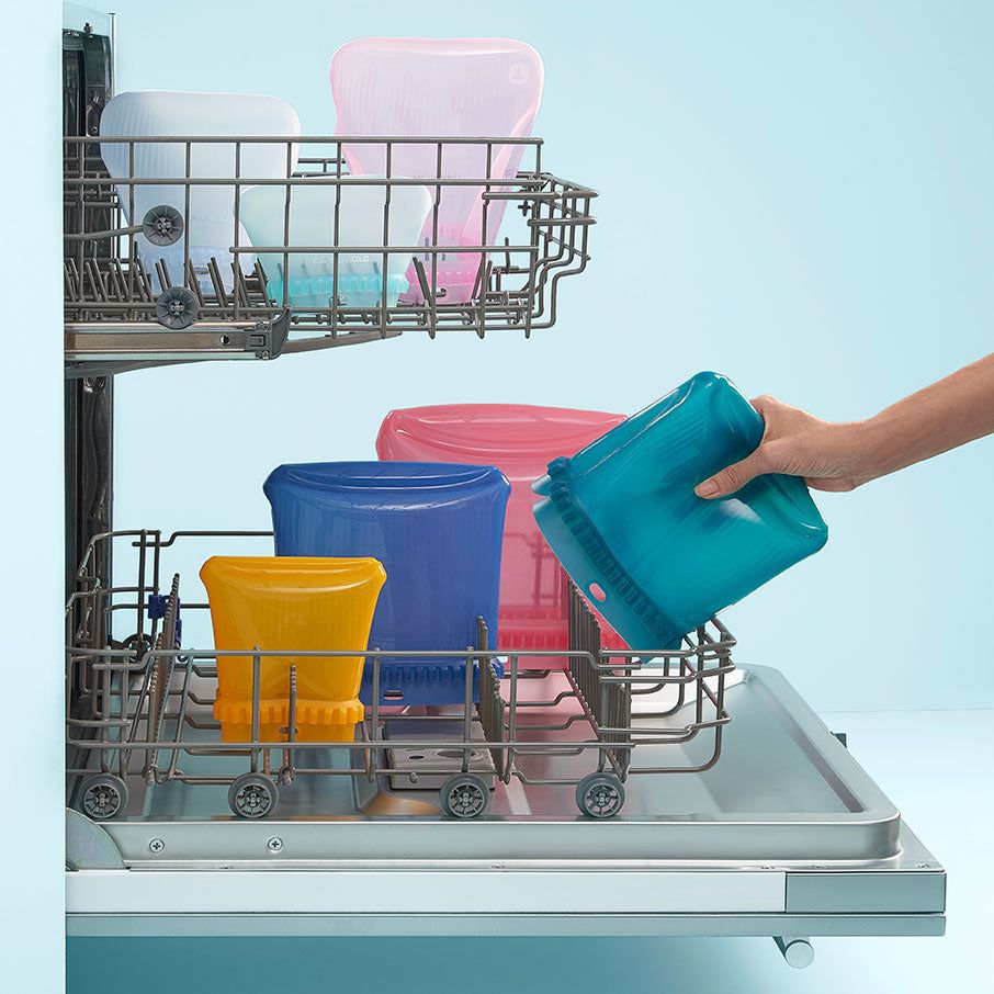 Freezer Storage Tupperware Ultimate Silicone Stand-up Bag Large Blue | 19025-GZCP