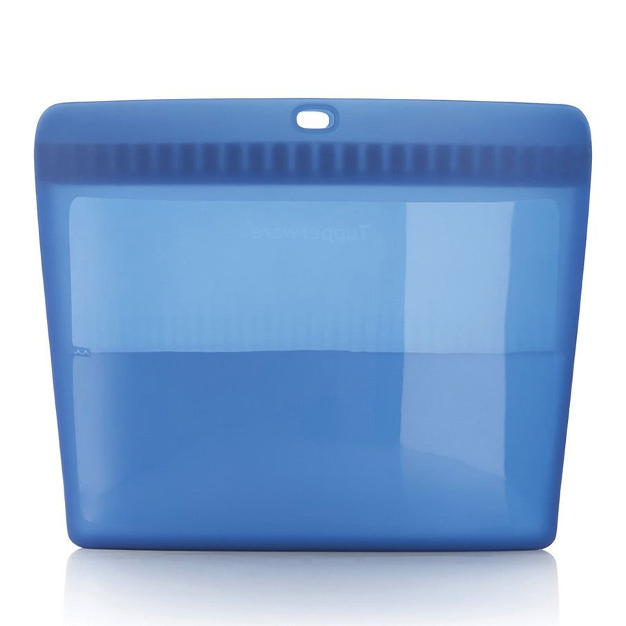 Freezer Storage Tupperware Ultimate Silicone Stand-up Bag Large Blue | 19025-GZCP