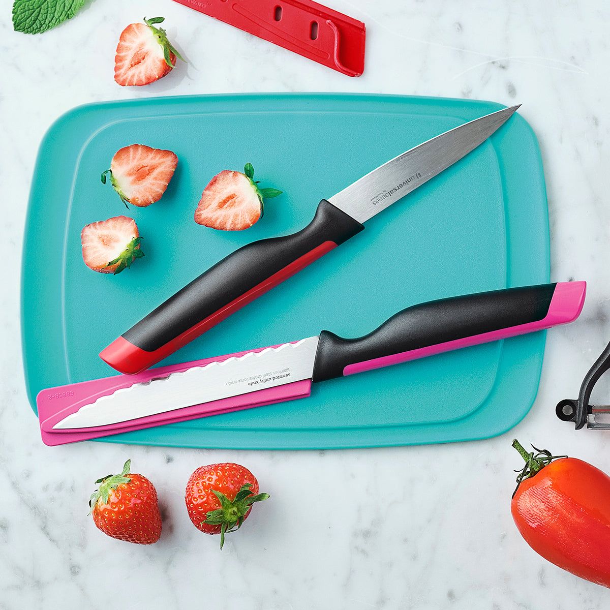 Knives Tupperware Universal Series Utility And Serrated Knife Set | 58139-MNJP