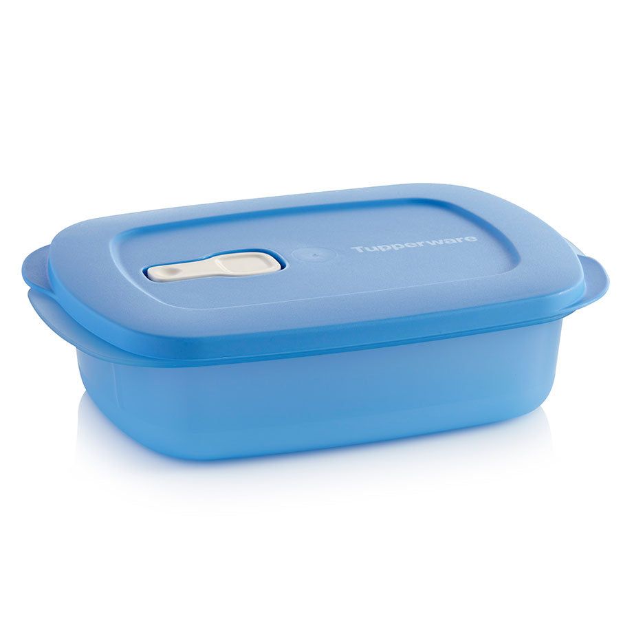Lunch and Snacks Tupperware Crystalwave Plus 4-cup/1 L Rectangular Cobalt | 34578-CWJD