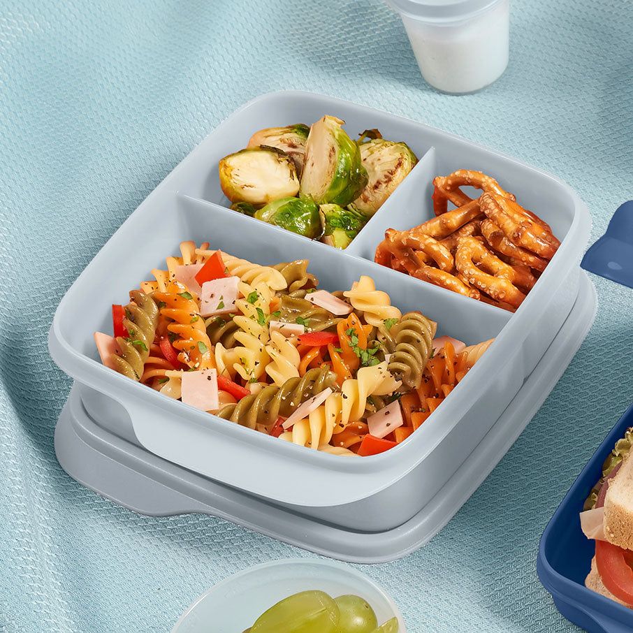 Lunch and Snacks Tupperware Eco+ Lunch-it Containers White / Orange | 25701-ZXMF