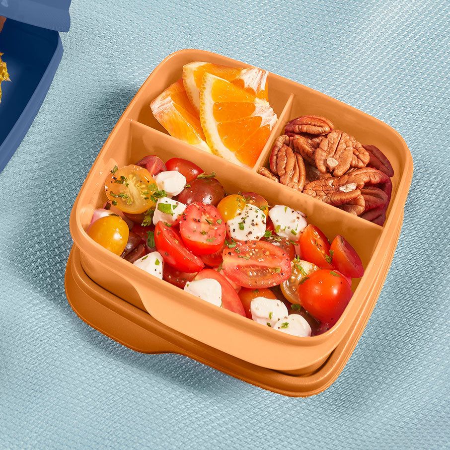 Lunch and Snacks Tupperware Eco+ Lunch-it Containers White / Orange | 25701-ZXMF