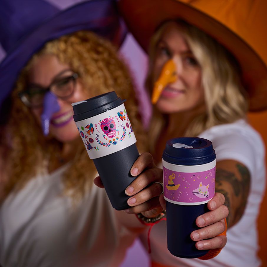 Lunch and Snacks Tupperware Halloween Beverage And Bites Set Navy | 65147-CONX