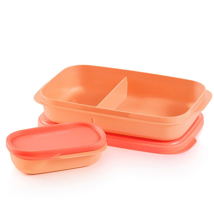 Lunch and Snacks Tupperware Slim Lunch Container Cosy Rosy | 83976-ATEH