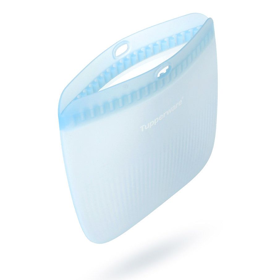 Lunch and Snacks Tupperware The Ultimate Silicone Bag Slim Lunch Set Turquoise / White | 98456-WJEX