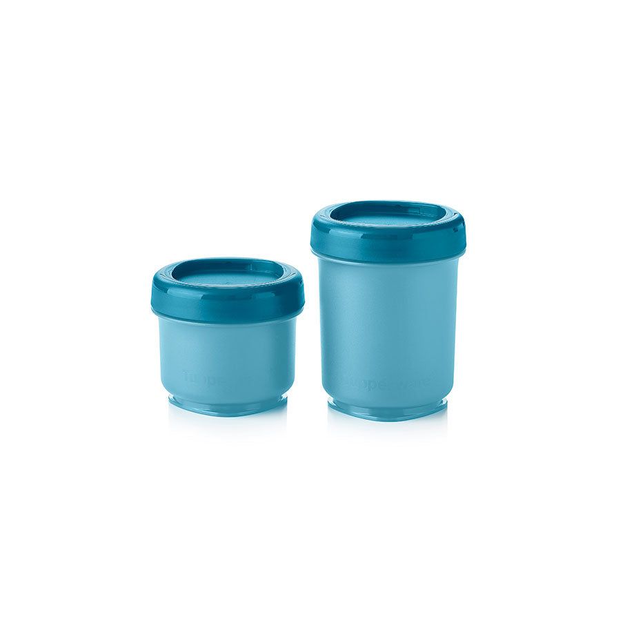 Lunch and Snacks Tupperware Twist N Stack Set Peacock | 61948-HALB