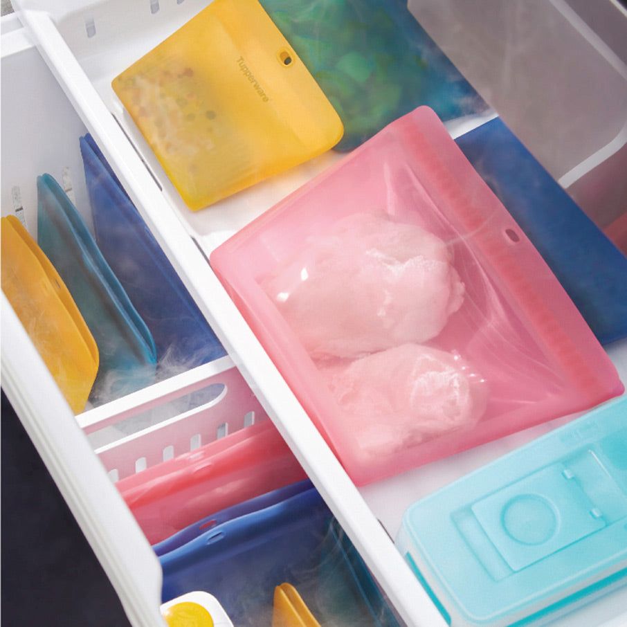 Lunch and Snacks Tupperware Ultimate Silicone Stand-up Bag X-large | 90258-MPOV