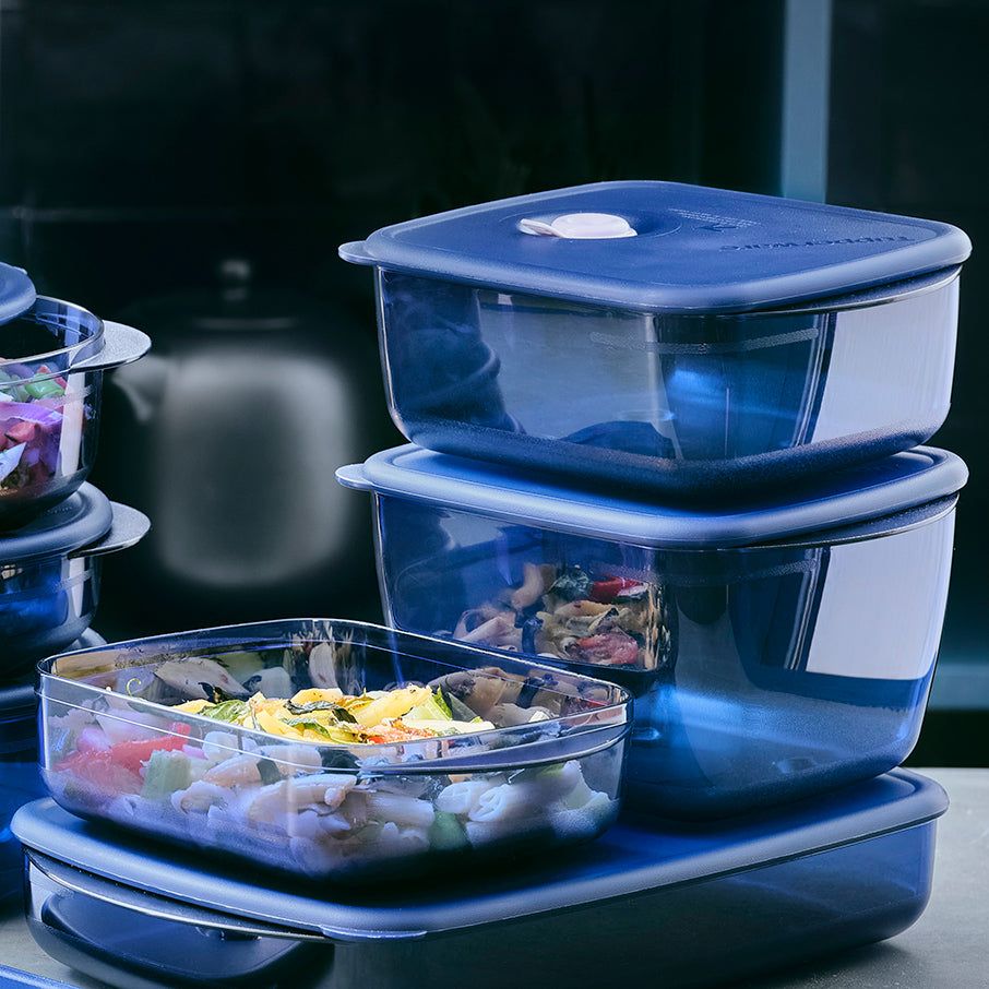 Lunch and Snacks Tupperware Vent 'N Serve Medium Set | 57291-FVMP