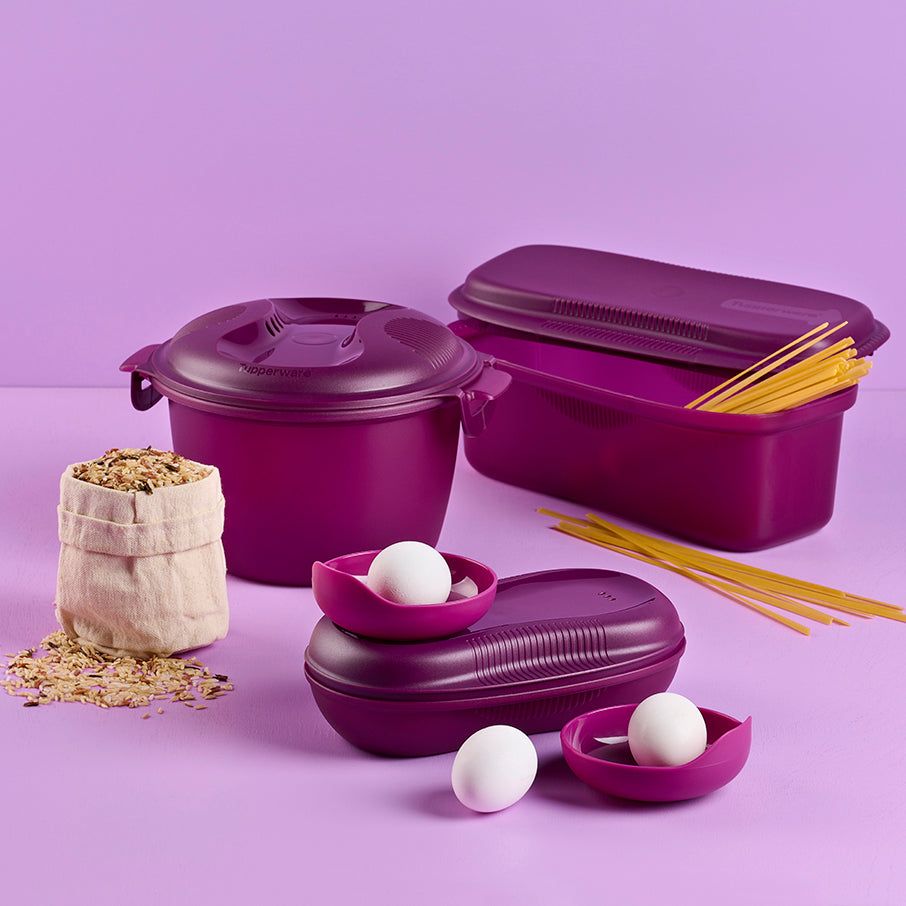 Microwave Cooking Tupperware Microwave Magic Set Purple Cabbage | 17645-UWHP