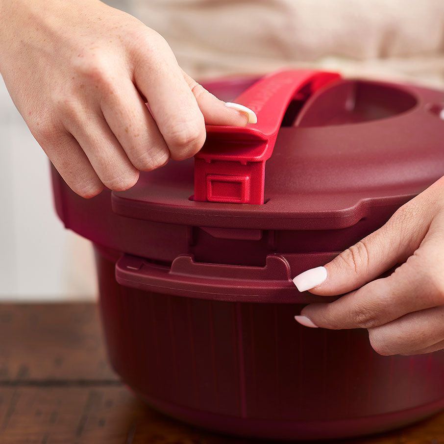 Microwave Cooking Tupperware Microwave Pressure Cooker Bordeaux | 64780-NAIM