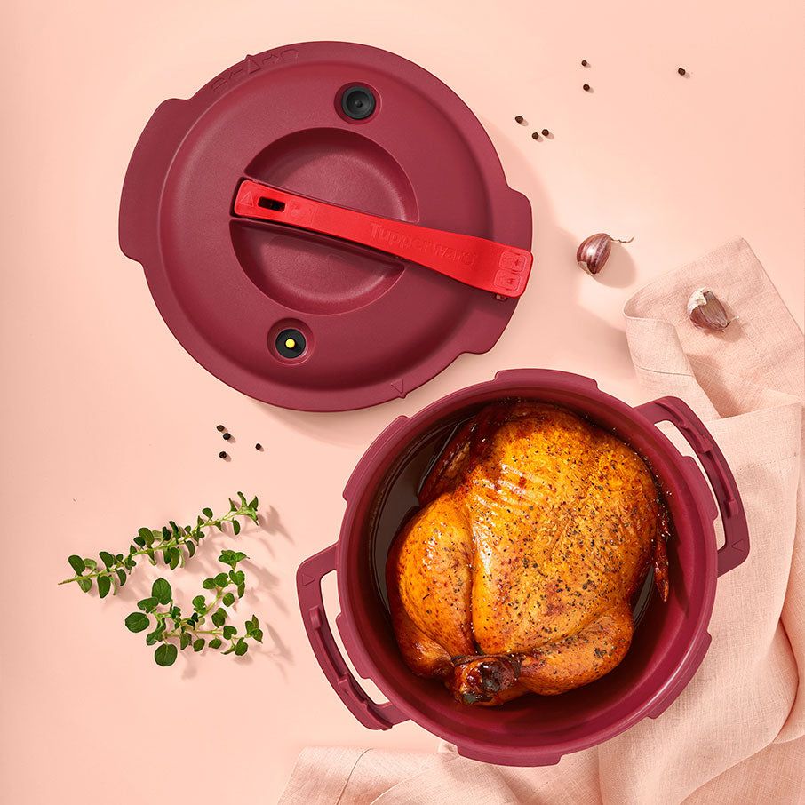 Microwave Cooking Tupperware Microwave Pressure Cooker Bordeaux | 64780-NAIM