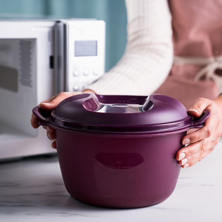 Microwave Cooking Tupperware Microwave Rice Maker Purple Cabbage | 29063-GOLP