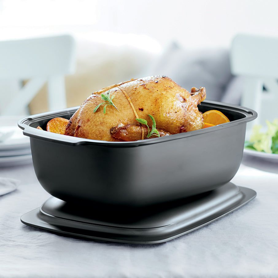 Microwave Cooking Tupperware Ultrapro 6-qt./5.7 L Roasting Pan With Cover | 70249-SANQ