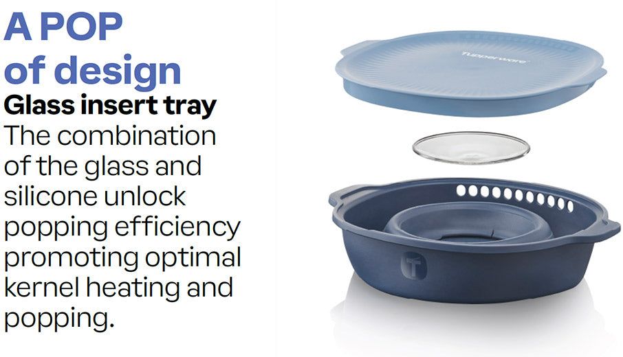 Microwave Cooking Tupperware Wow Pop Microwave Popcorn Maker | 47239-VEWY