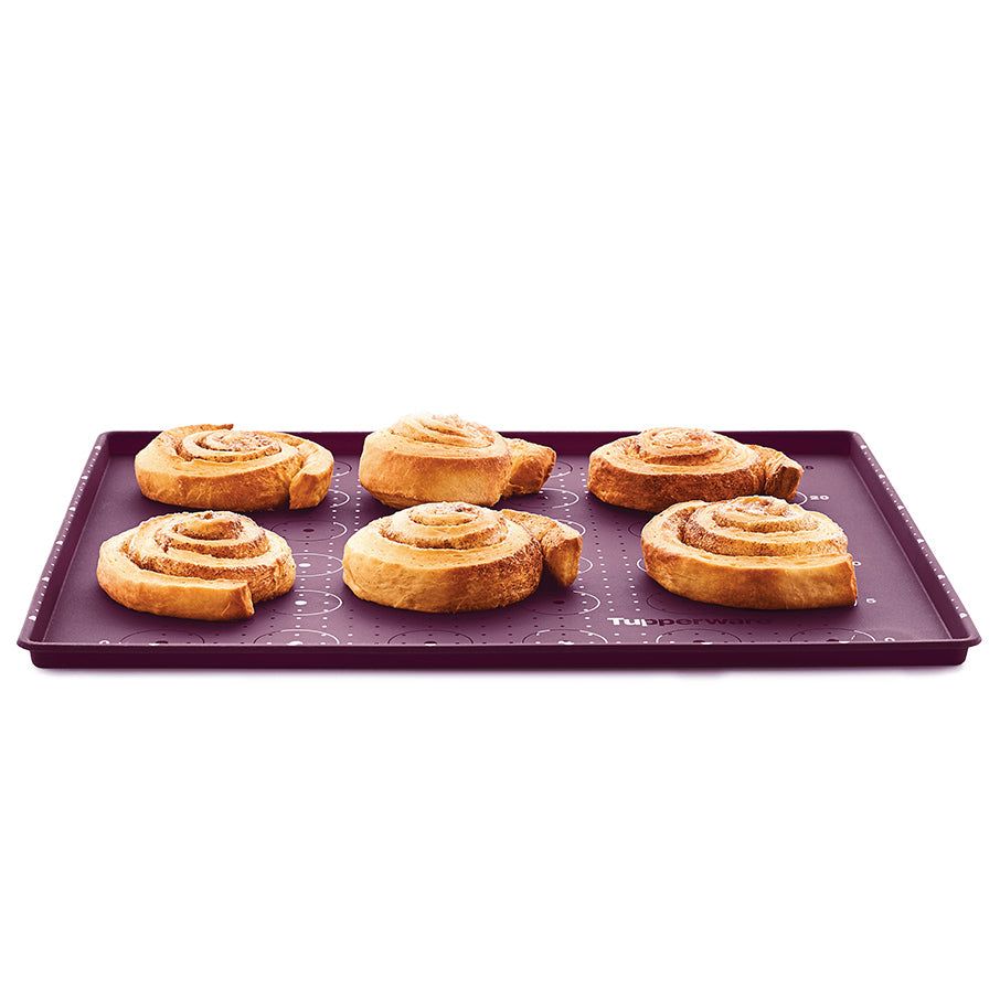 Oven and Stovetop Cooking Tupperware Silicone Baking Sheet With Rim Purple Cabbage | 71802-OTMI