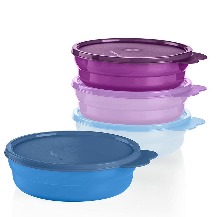 Plates and Bowls Tupperware Microwave Reheatable Cereal Bowls White | 02158-YVUC